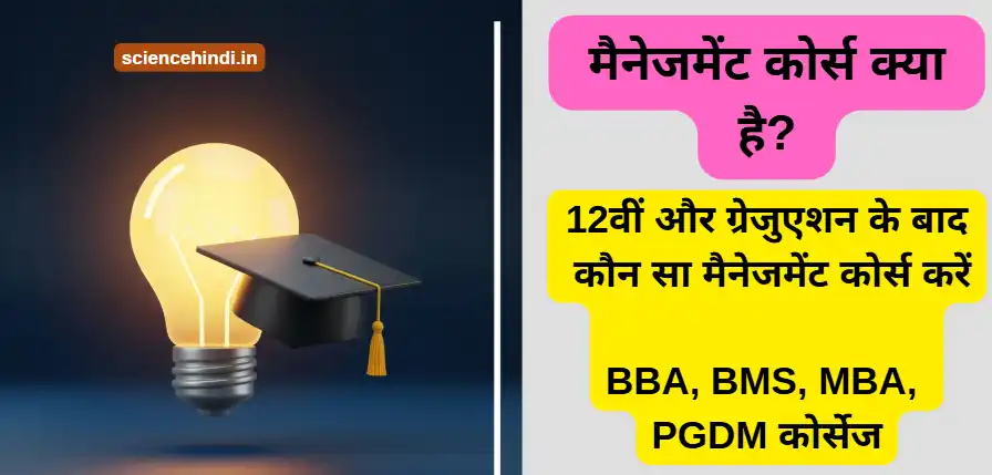 मैनेजमेंट कोर्स क्या है?: 12वीं और ग्रेजुएशन के बाद
